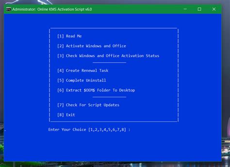 Activate Windows & Office for 180 Days with online KMS Servers..